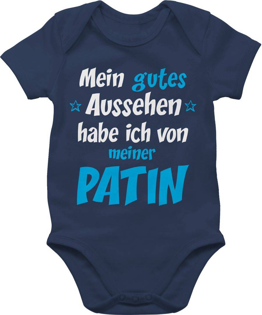 Shirtracer Gutes Aussehen Patin Junge - blau/weiß Shirts & Mehr Shirtracer