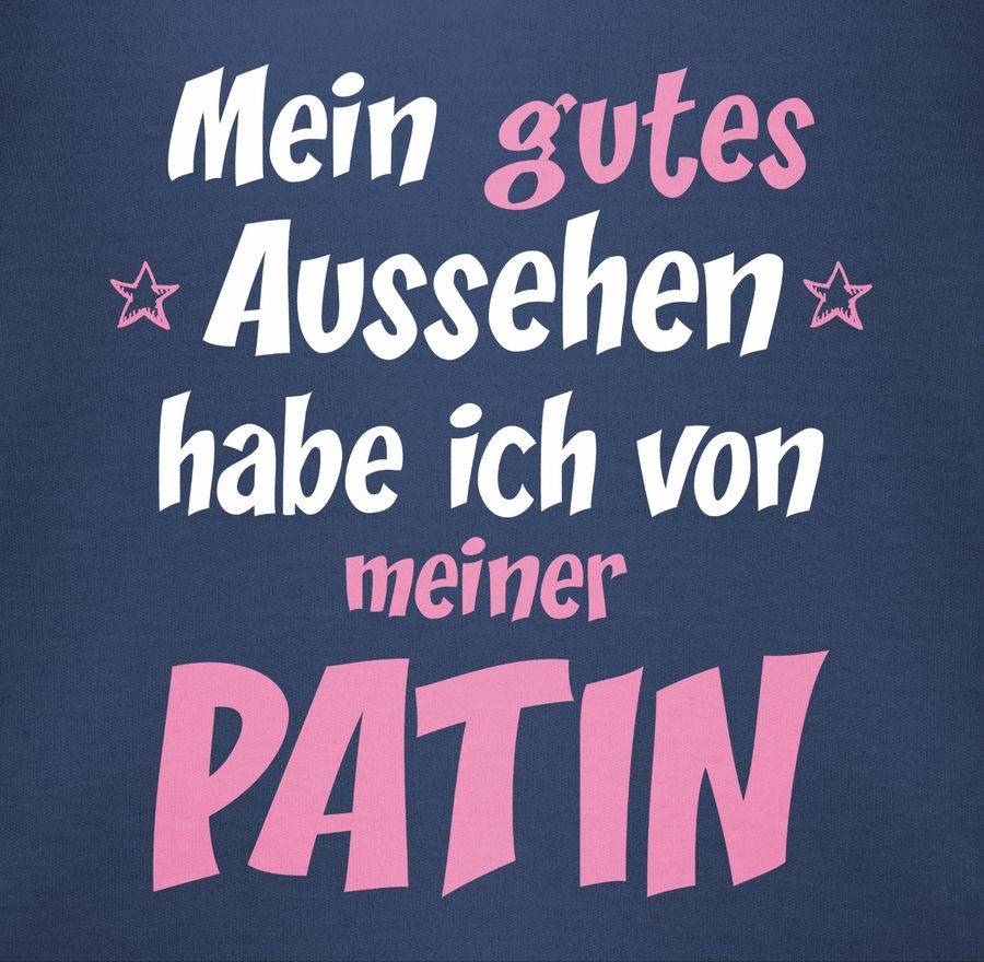 Shirtracer Gutes Aussehen Patin Mädchen - Rosa/weiß Shirts & Mehr Shirtracer