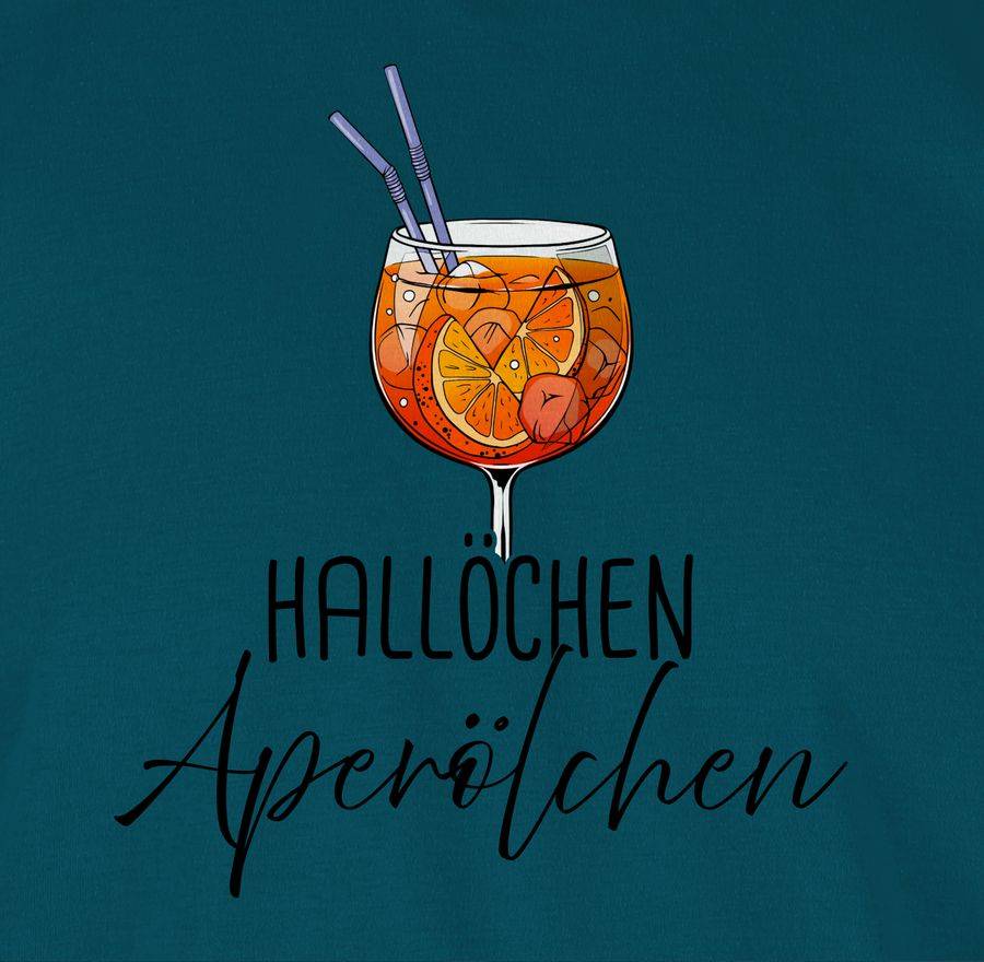 Shirtracer Hallöchen Aperölchen Aperol Spritz Mädelsabend Shirts & Mehr Shirtracer
