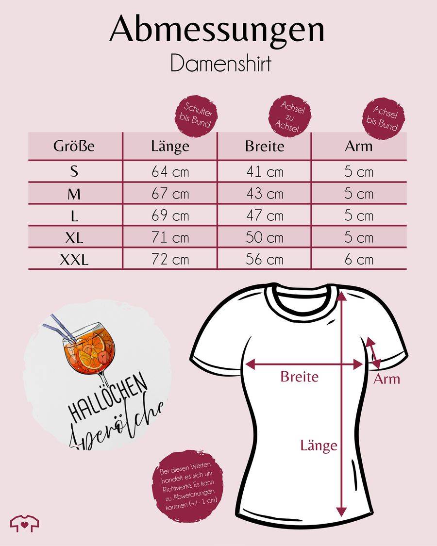 Shirtracer Hallöchen Aperölchen Aperol Spritz Mädelsabend Shirts & Mehr Shirtracer
