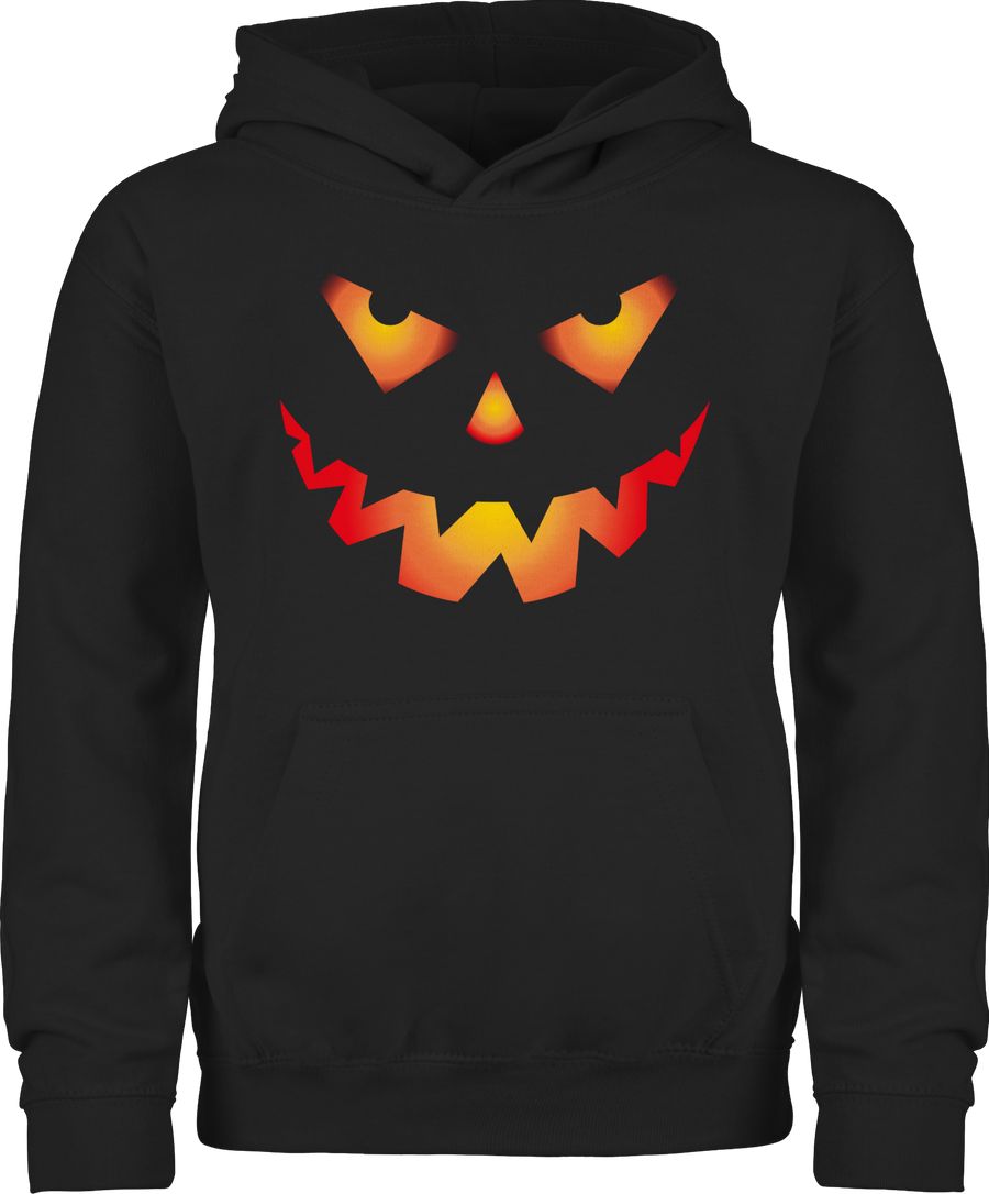 Shirtracer Halloween Kürbis Gesicht Gruseliger Kürbisgesicht Gruselig Böse Shirts & Mehr Shirtracer