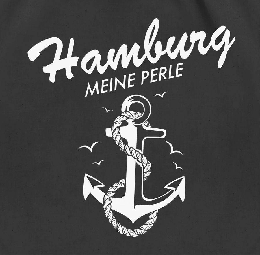 Shirtracer Hamburg - Meine Perle: Tshirt Gym Bag Shirtracer