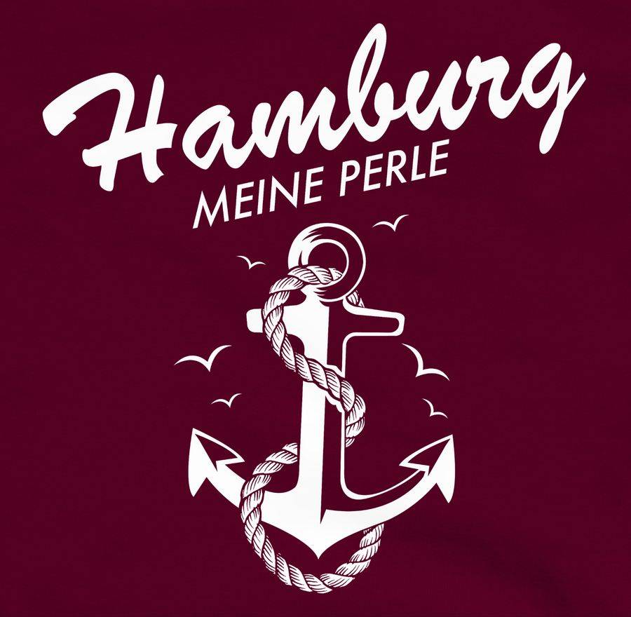 Shirtracer Hamburg - Meine Perle: Tshirt Gym Bag Shirtracer