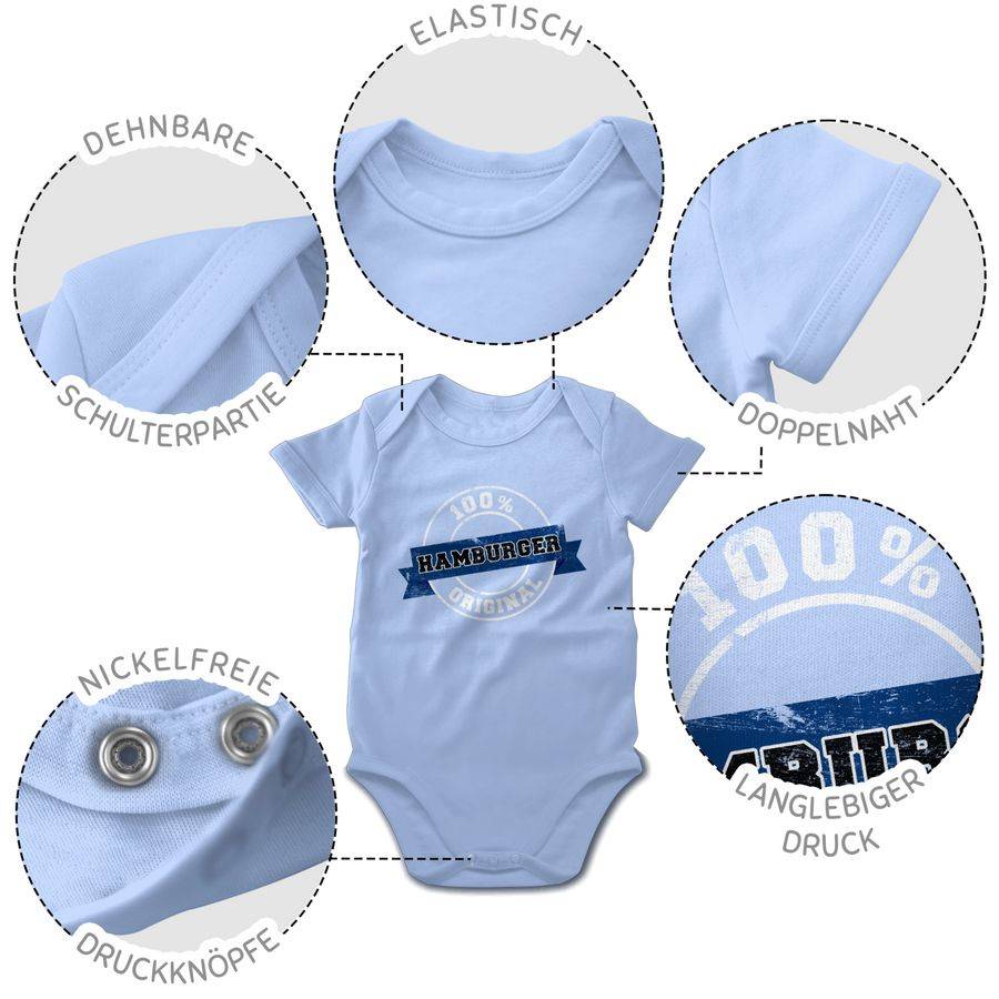 Shirtracer Hamburger Original: T-Shirt Rucksack Shirtracer