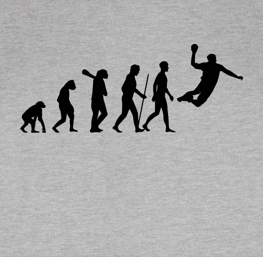 Shirtracer Handball Evolution Herren: Tshirt Turnbeutel Shirtracer