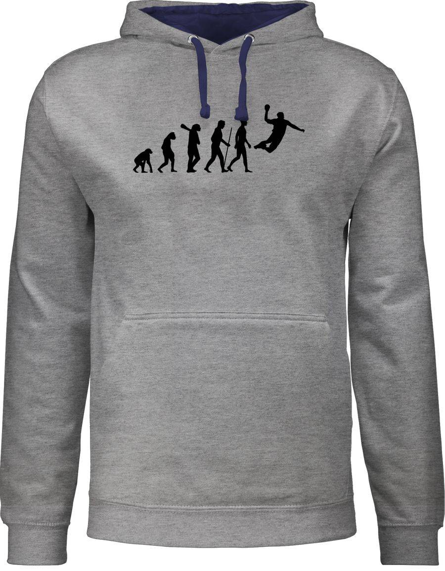 Shirtracer Handball Evolution Herren: Tshirt Turnbeutel Shirtracer