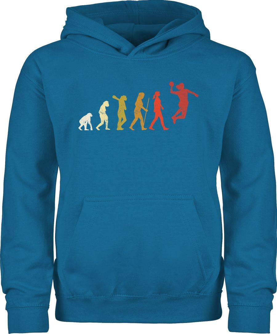 Shirtracer Handball Evolution Vintage: T-Shirt Turnbeutel Shirtracer