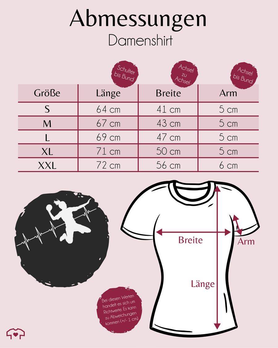 Shirtracer Handball Herzschlag Für Damen Shirts & Mehr Shirtracer