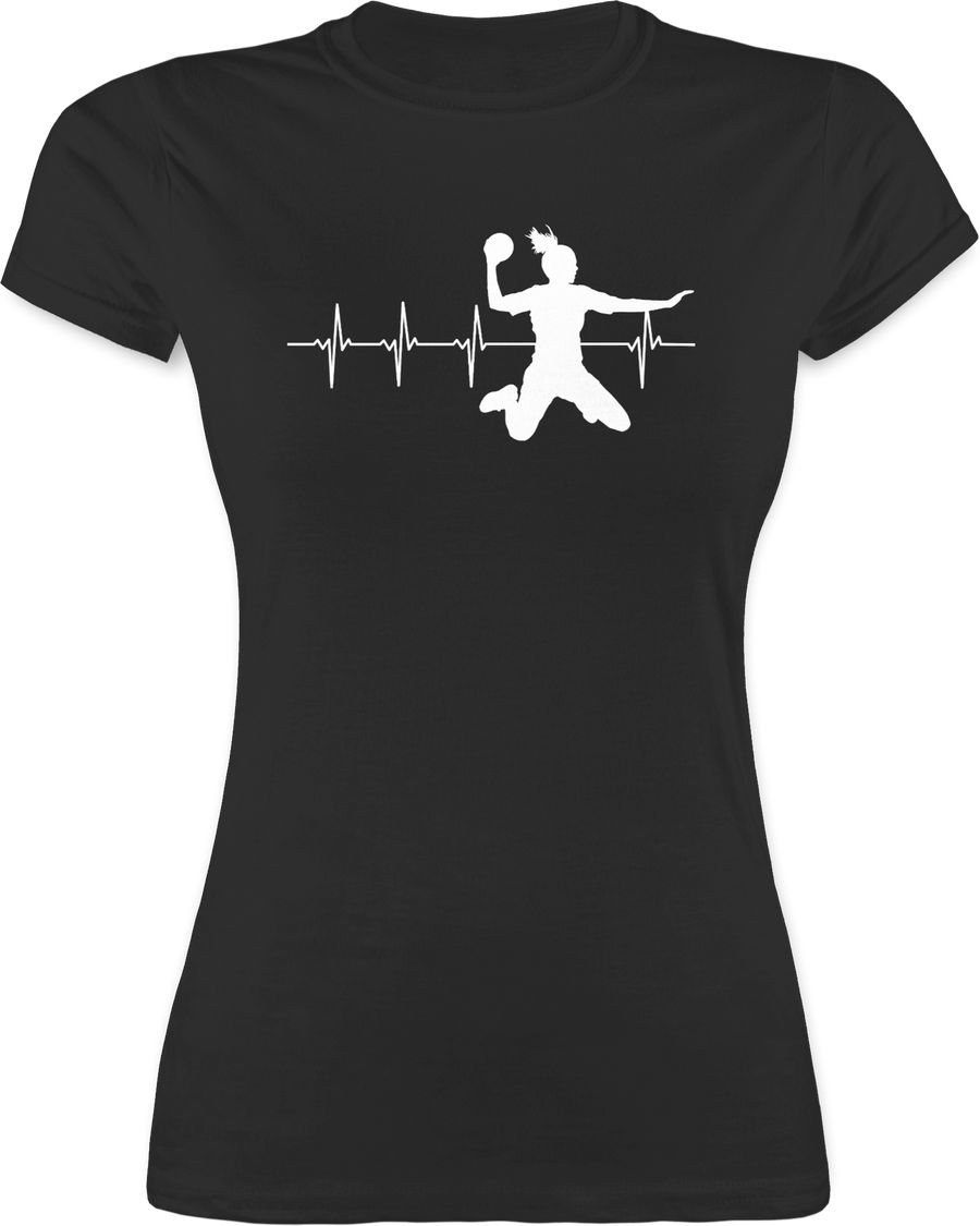 Shirtracer Handball Herzschlag für Damen Shirts & Mehr Shirtracer