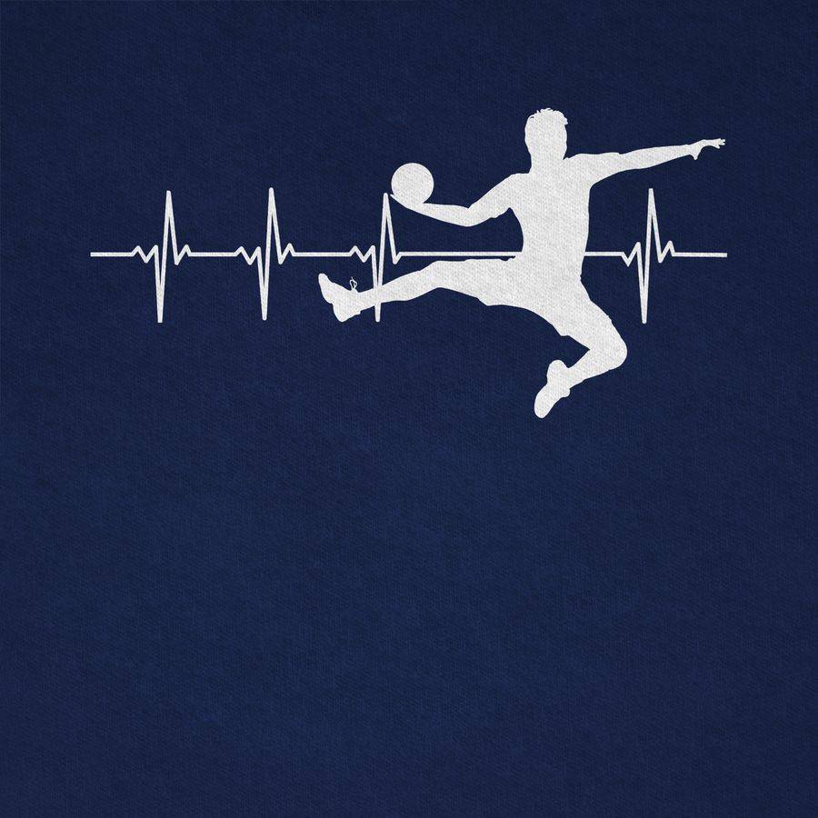 Shirtracer Handball Herzschlag Für Herren: T-Shirt Gym Bag Shirtracer