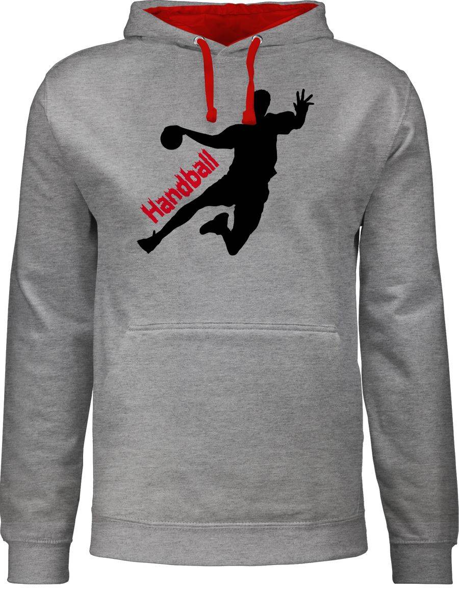Shirtracer Handballer mit Schriftzug: Tshirt Gym Bag Shirtracer
