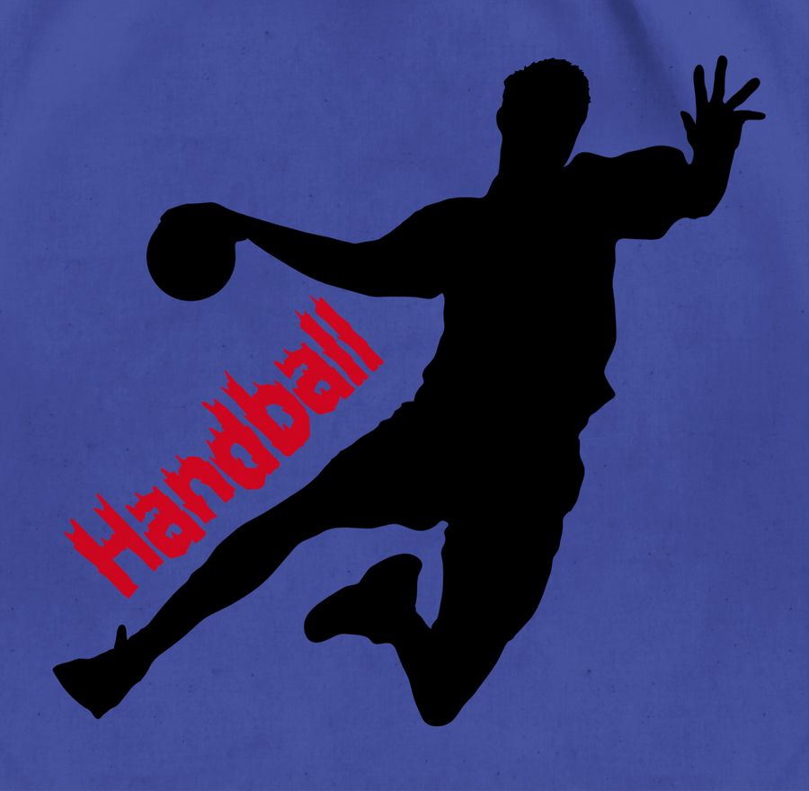 Shirtracer Handballer Mit Schriftzug: Tshirt Gym Bag Shirtracer