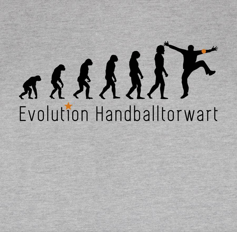 Shirtracer Handballtorwart Evolution Shirts & Mehr Shirtracer
