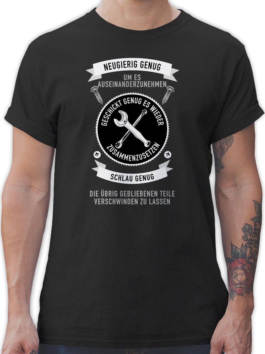 Shirtracer Handwerker Spruch Shirts & Mehr Shirtracer