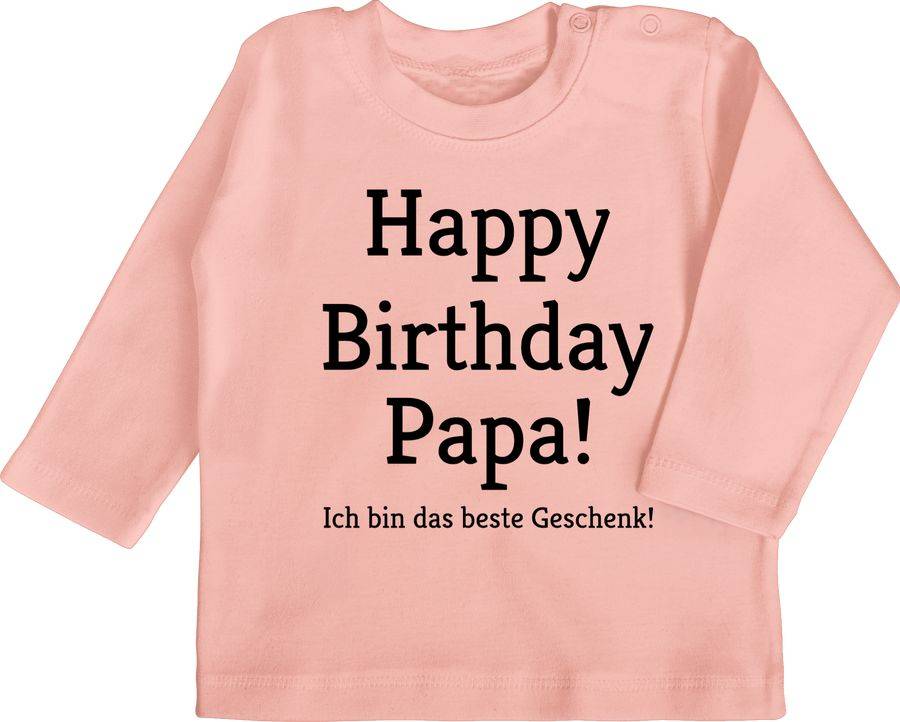 Shirtracer Happy Birthday Papa! Ich bin das beste Geschenk!: Tshirt Turnbeutel Shirtracer