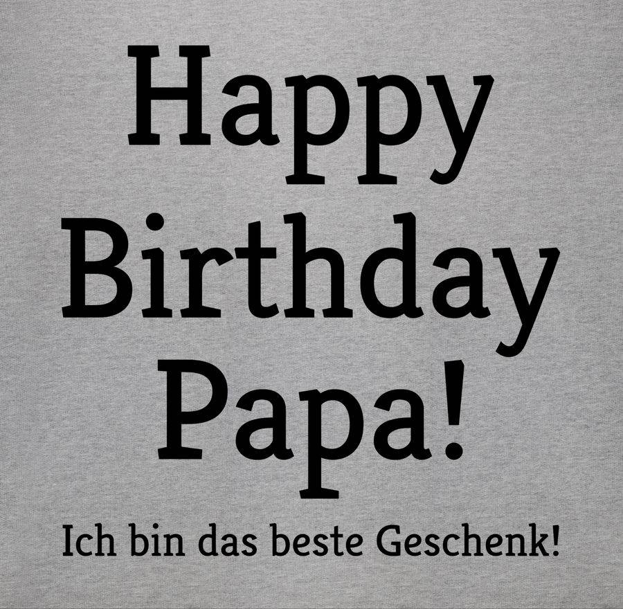 Shirtracer Happy Birthday Papa! Ich Bin Das Beste Geschenk!: Tshirt Turnbeutel Shirtracer