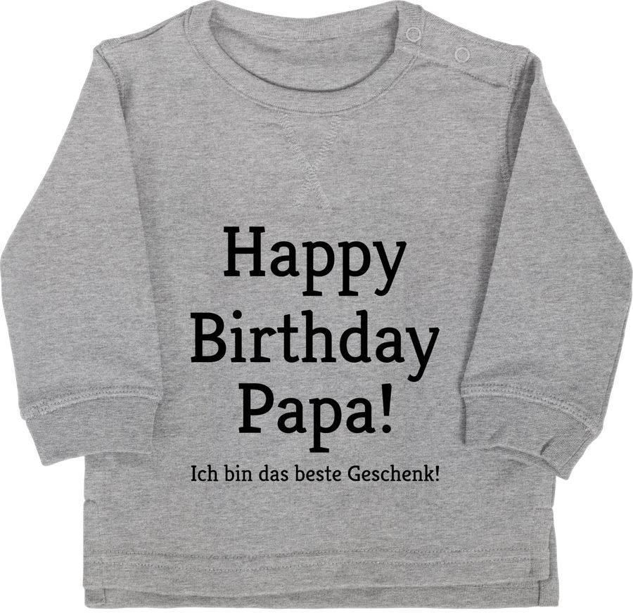 Shirtracer Happy Birthday Papa! Ich bin das beste Geschenk!: Tshirt Turnbeutel Shirtracer