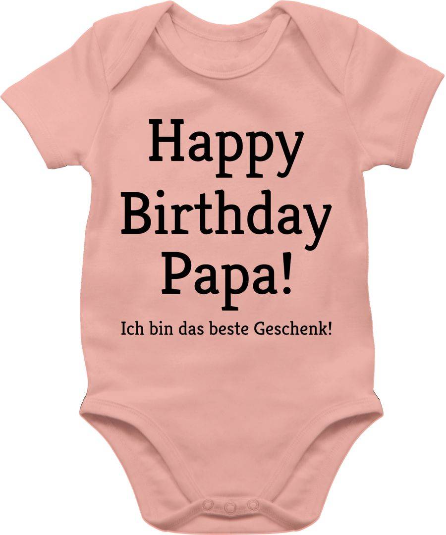 Shirtracer Happy Birthday Papa! Ich bin das beste Geschenk!: Tshirt Turnbeutel Shirtracer