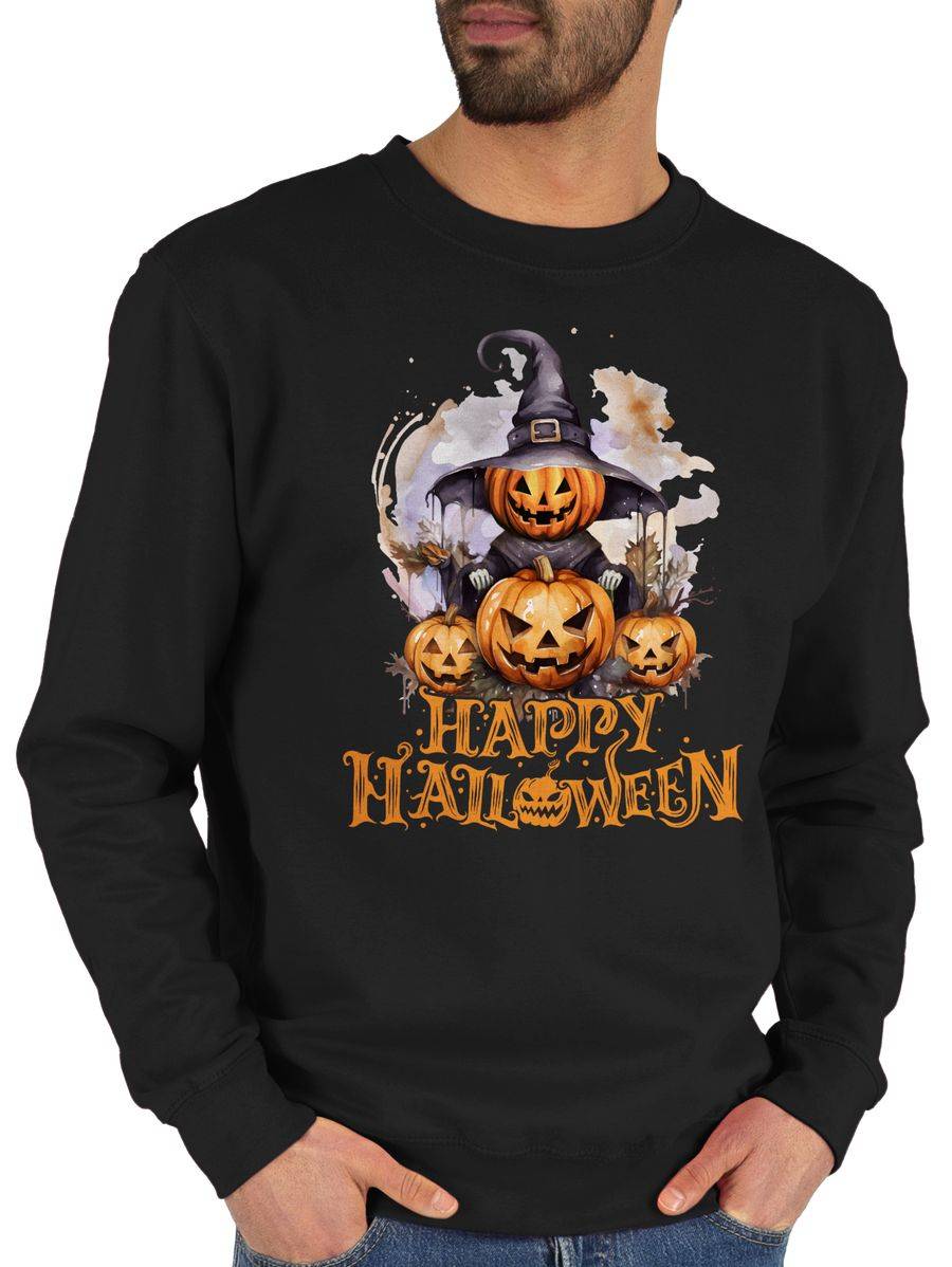Shirtracer Happy Halloween Hexe Kürbiskopf Kürbis Gruselig: T-Shirt Gym Bag Shirtracer