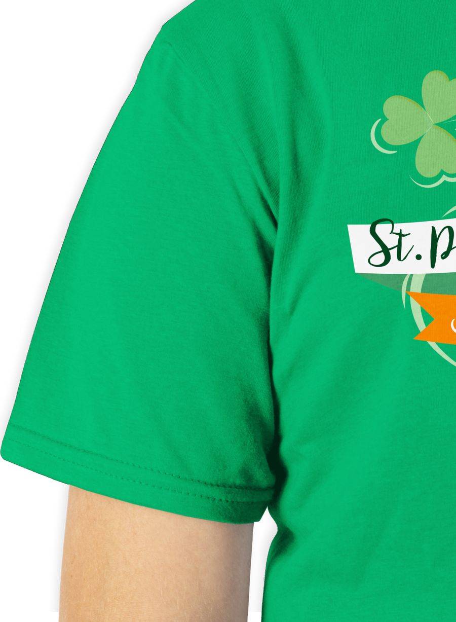 Shirtracer Happy St. Patricks Day Leprechaun Kobold: T-Shirt Turnbeutel Shirtracer