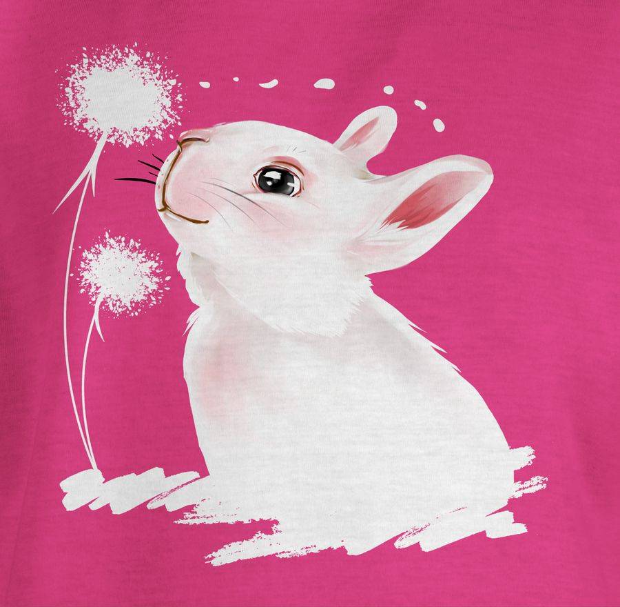 Shirtracer Hase Mit Pusteblume: T-Shirt Turnbeutel Shirtracer