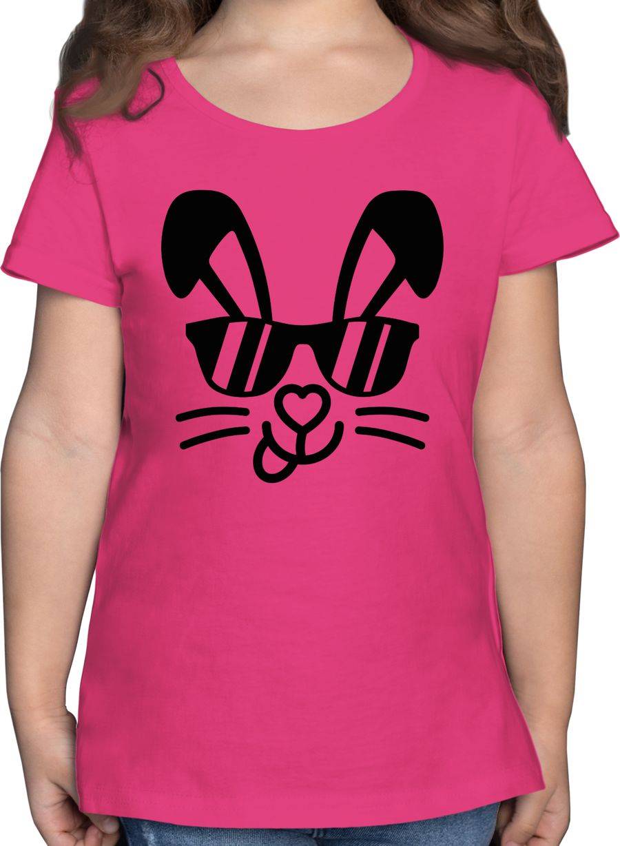 Shirtracer Hase mit Sonnenbrille schwarz Shirts & Mehr Shirtracer