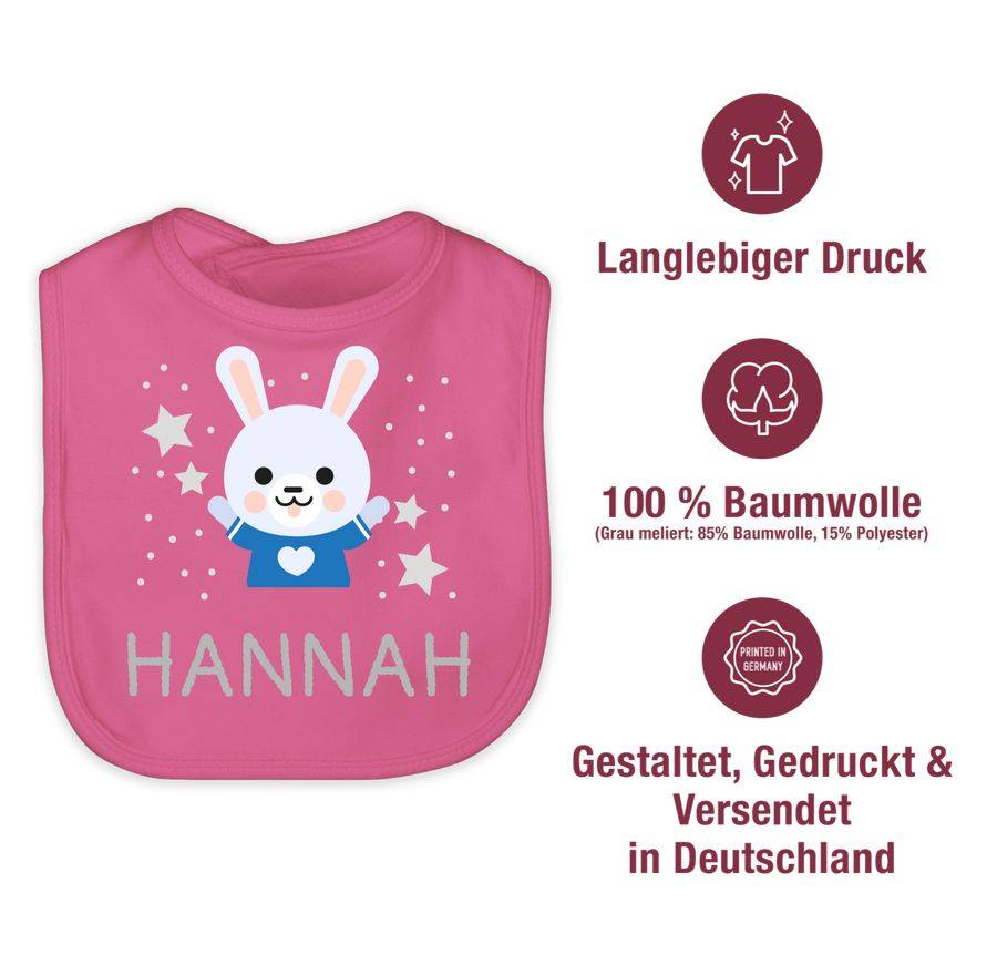 Shirtracer Hase Und Dein Name: T-Shirt Rucksack Shirtracer