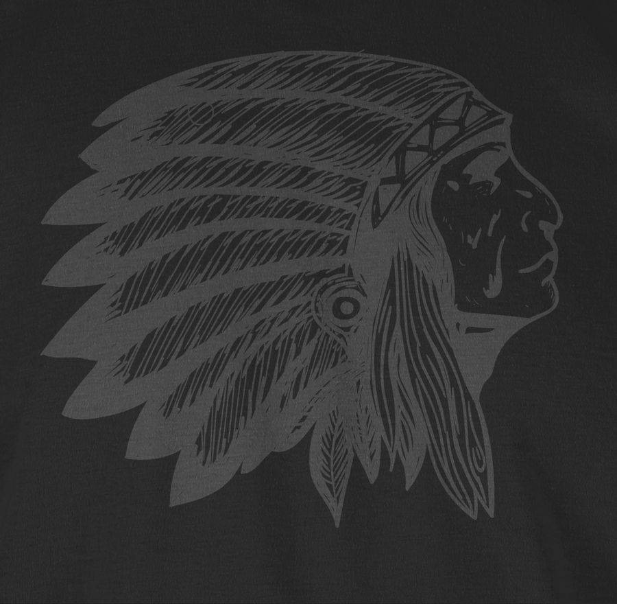 Shirtracer Häuptling Handzeichnung Shirts & Mehr Shirtracer