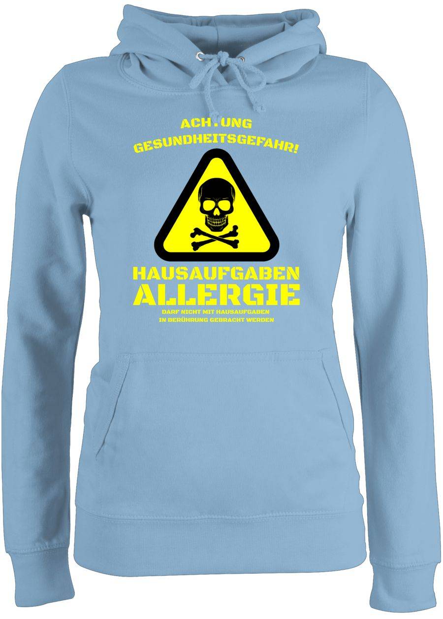 Shirtracer Hausaufgaben Allergie Shirts & Mehr Shirtracer