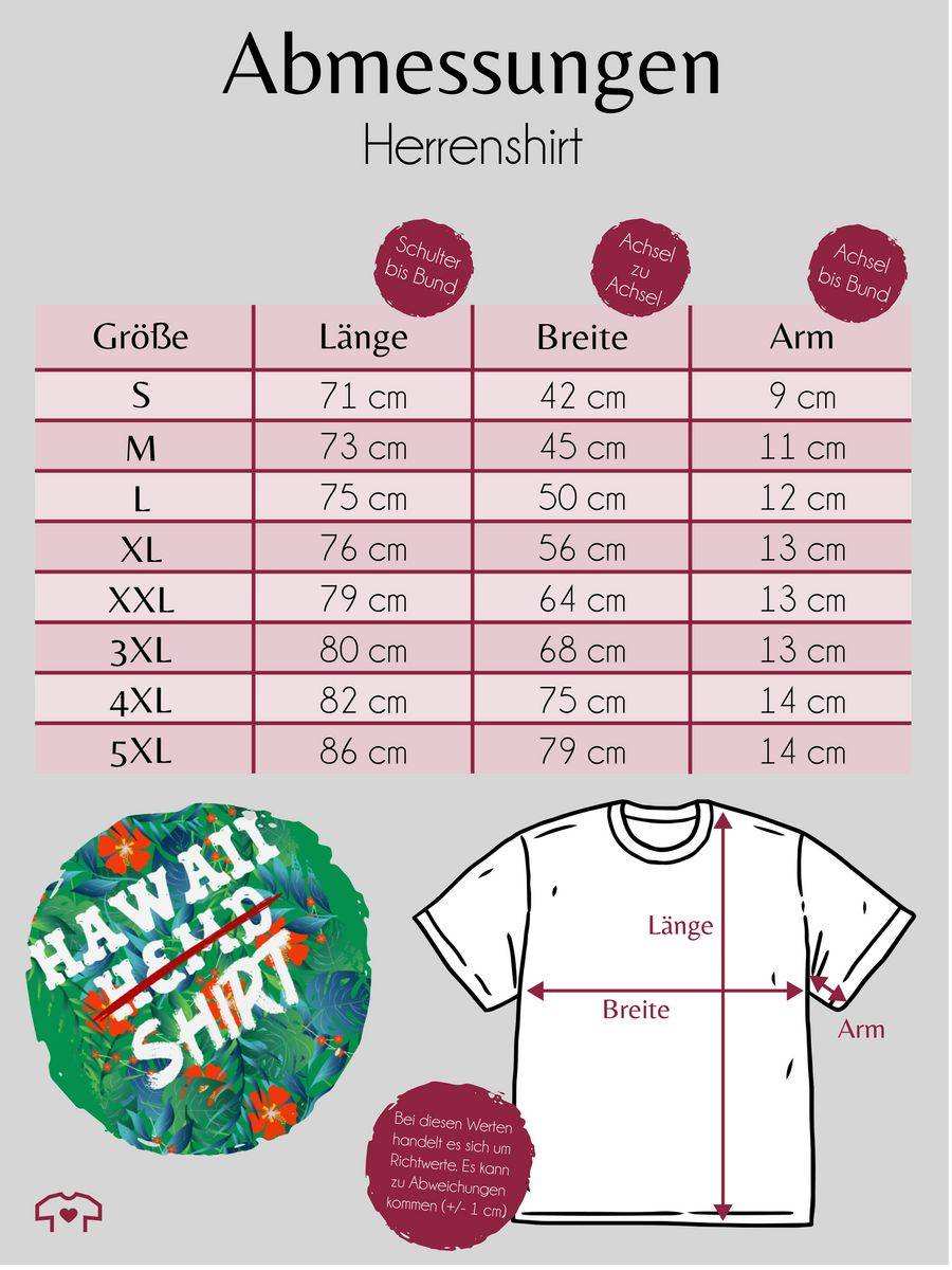 Shirtracer Hawaii Hemd Shirt Shirts & Mehr Shirtracer