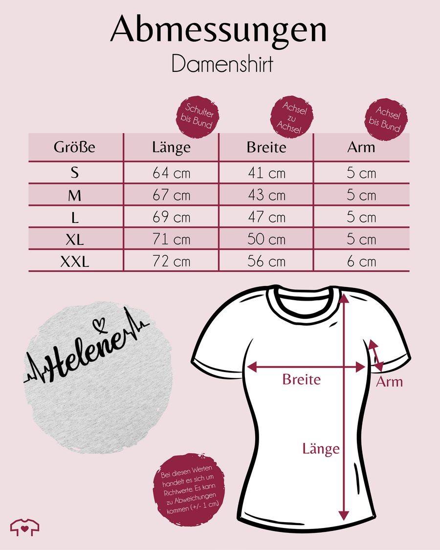 Shirtracer Helene Herzschlag: T-Shirt Gym Bag Shirtracer