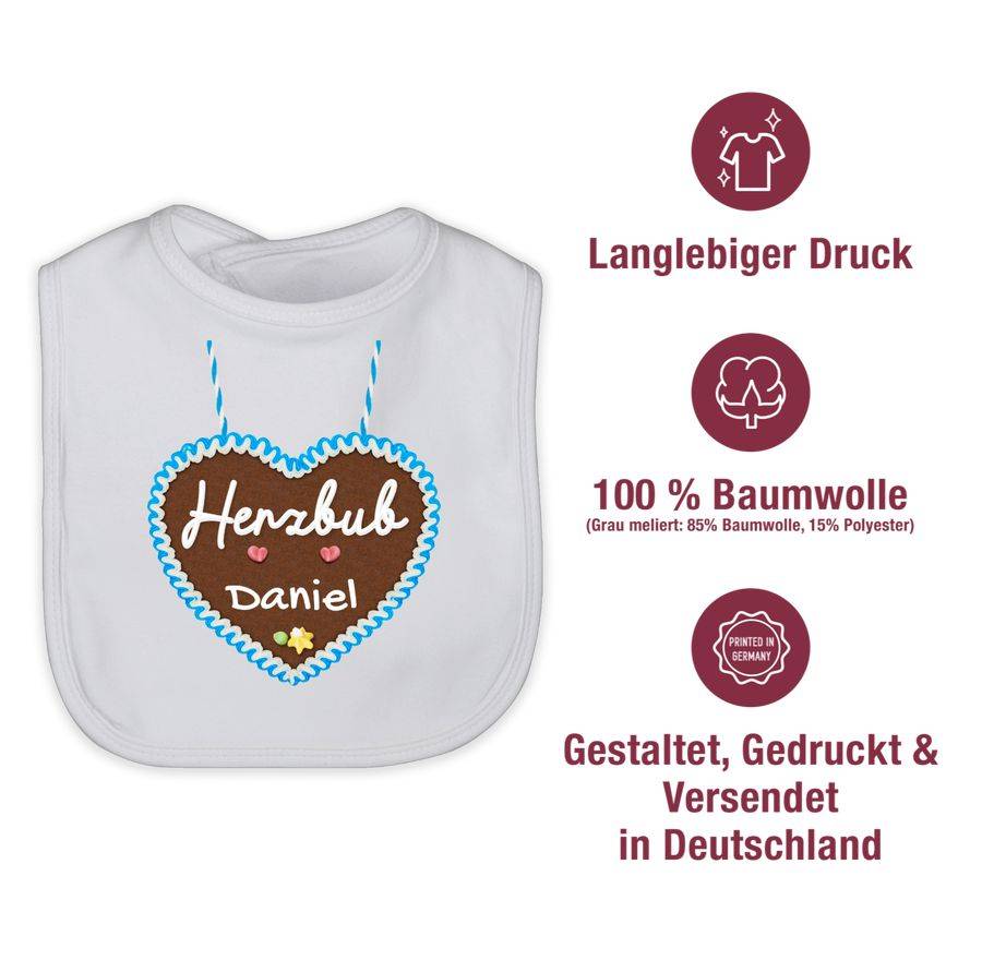 Shirtracer Herzbub Lebkuchenherz Shirts & Mehr Shirtracer
