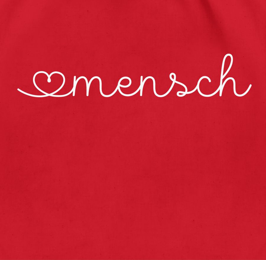 Shirtracer Herzensmensch Weiß Shirts & Mehr Shirtracer