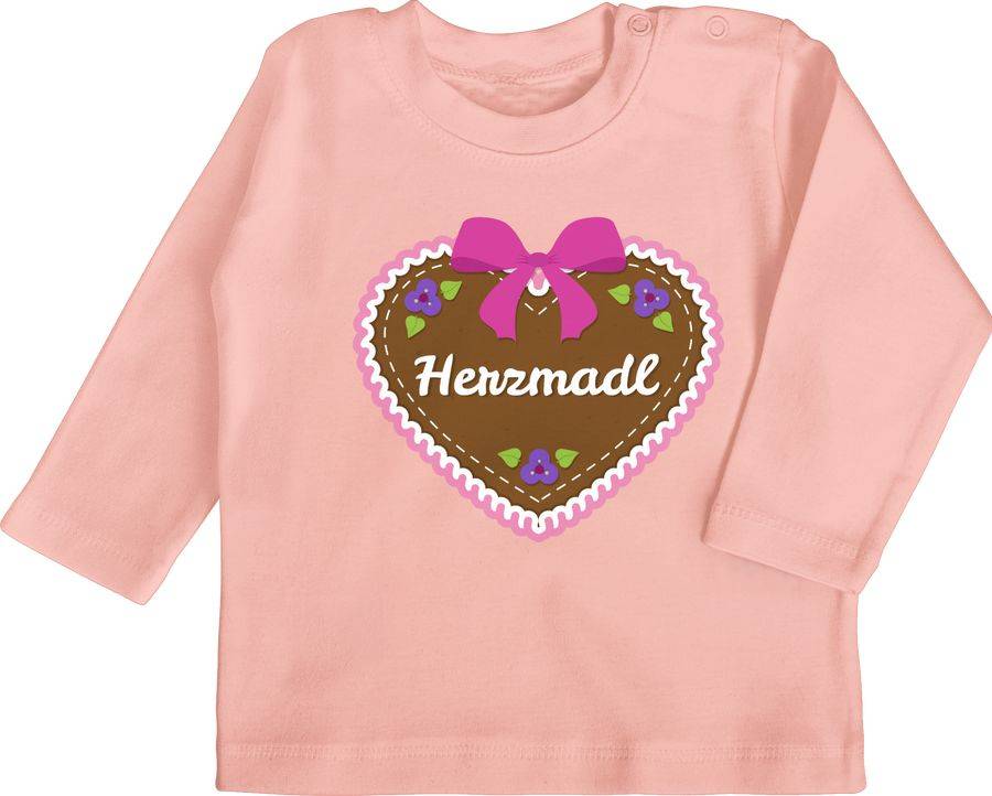 Shirtracer Herzmadl Lebkuchenherz Rosa Shirts & Mehr Shirtracer