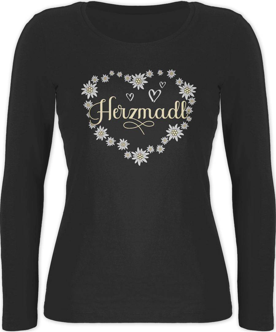 Shirtracer Herzmadl Madel Madl Mädel: T-Shirt Gym Bag Shirtracer