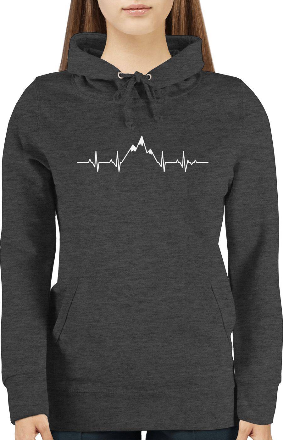 Shirtracer Herzschlag Berge: T-Shirt Gym Bag Shirtracer