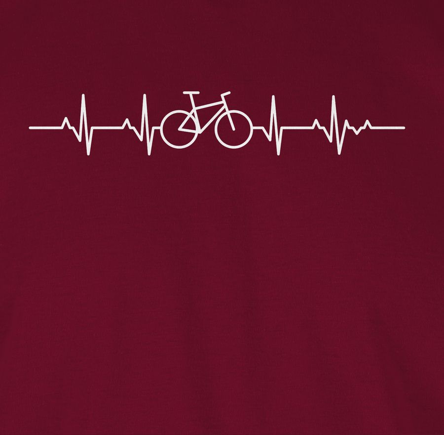 Shirtracer Herzschlag Fahrrad Shirts & Mehr Shirtracer