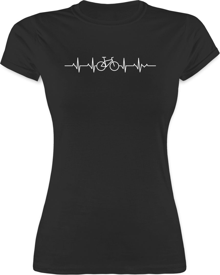 Shirtracer Herzschlag Fahrrad Shirts & Mehr Shirtracer