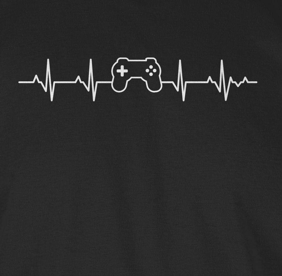 Shirtracer Herzschlag Gaming Controller Shirts & Mehr Shirtracer