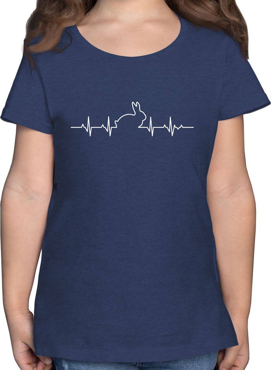 Shirtracer Herzschlag Hase: T-Shirt Rucksack Shirtracer