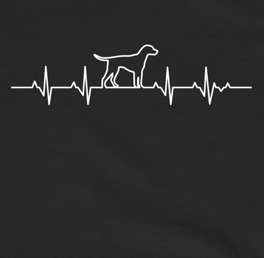 Shirtracer Herzschlag Hund: Tshirt Gym Bag Shirtracer