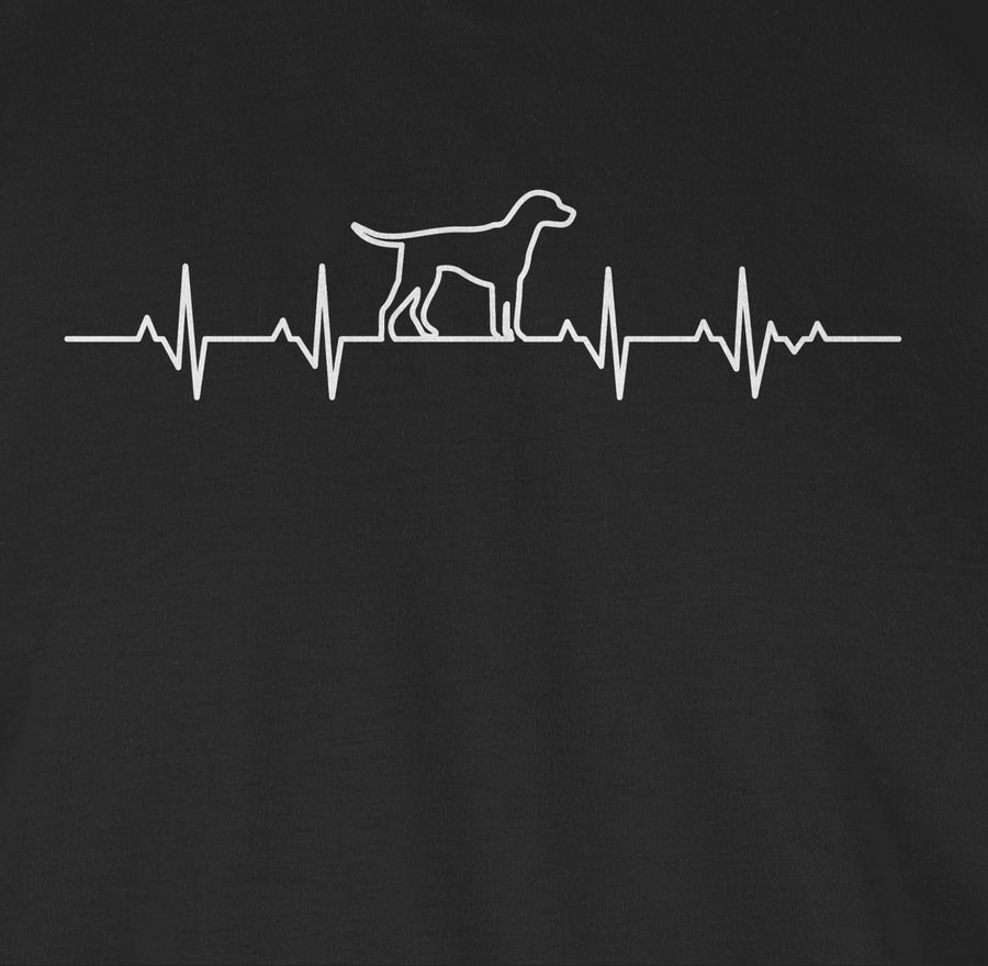 Shirtracer Herzschlag Hund: Tshirt Gym Bag Shirtracer