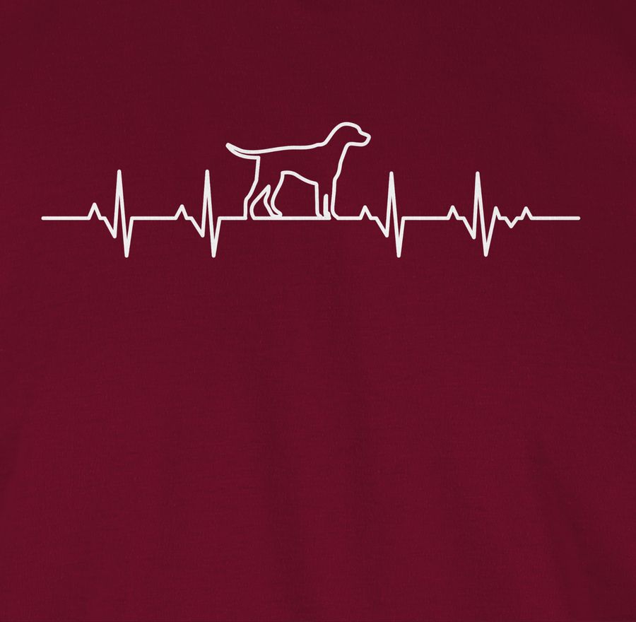Shirtracer Herzschlag Hund: Tshirt Gym Bag Shirtracer