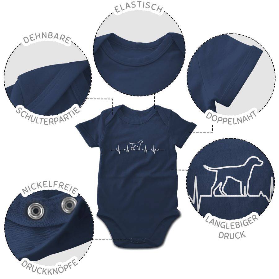 Shirtracer Herzschlag Hund: Tshirt Gym Bag Shirtracer