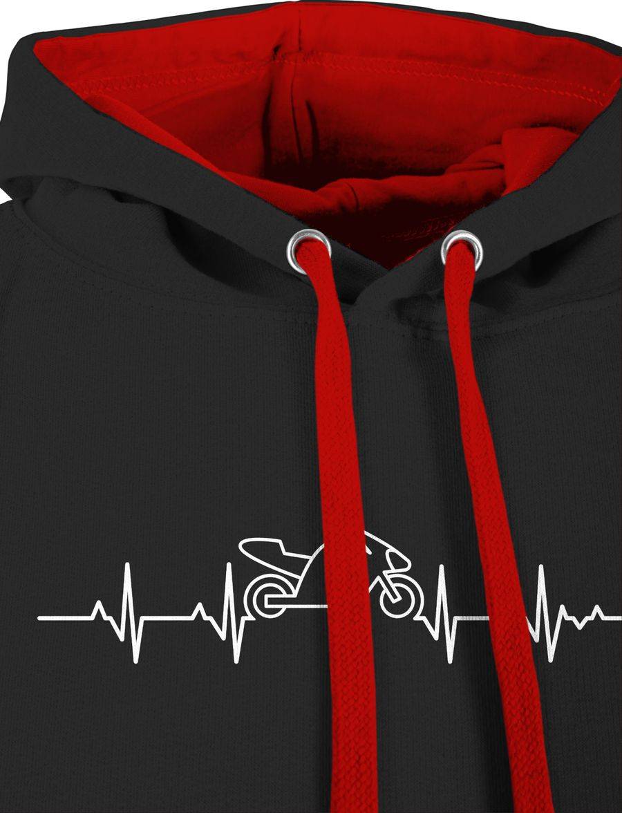 Shirtracer Herzschlag Motorrad: Tshirt Gym Bag Shirtracer