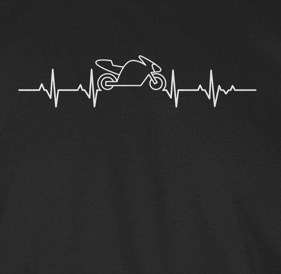Shirtracer Herzschlag Motorrad: Tshirt Gym Bag Shirtracer