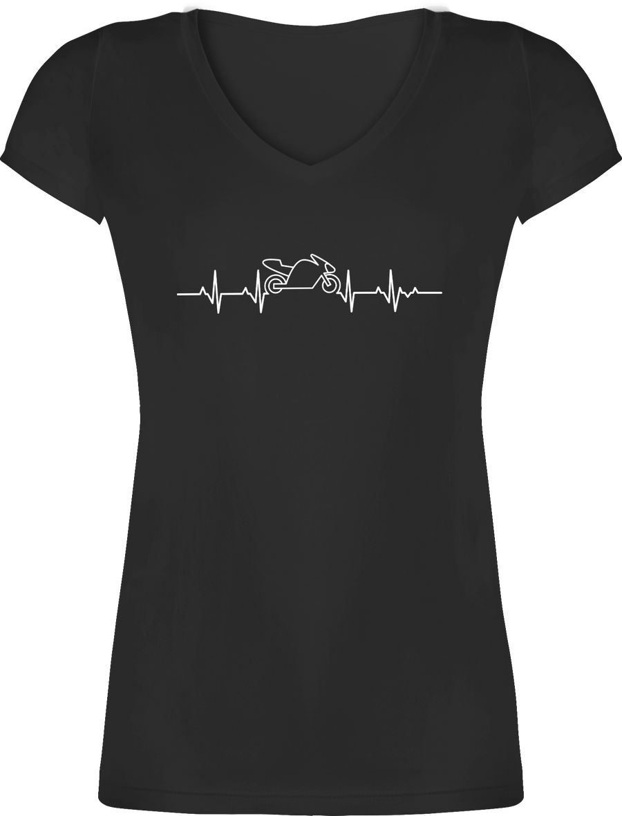 Shirtracer Herzschlag Motorrad: Tshirt Gym Bag Shirtracer