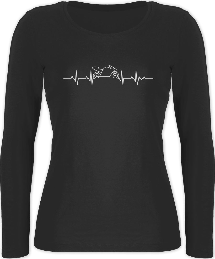 Shirtracer Herzschlag Motorrad: Tshirt Gym Bag Shirtracer