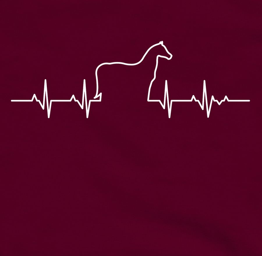 Shirtracer Herzschlag Pferd: Tshirt Gym Bag Shirtracer