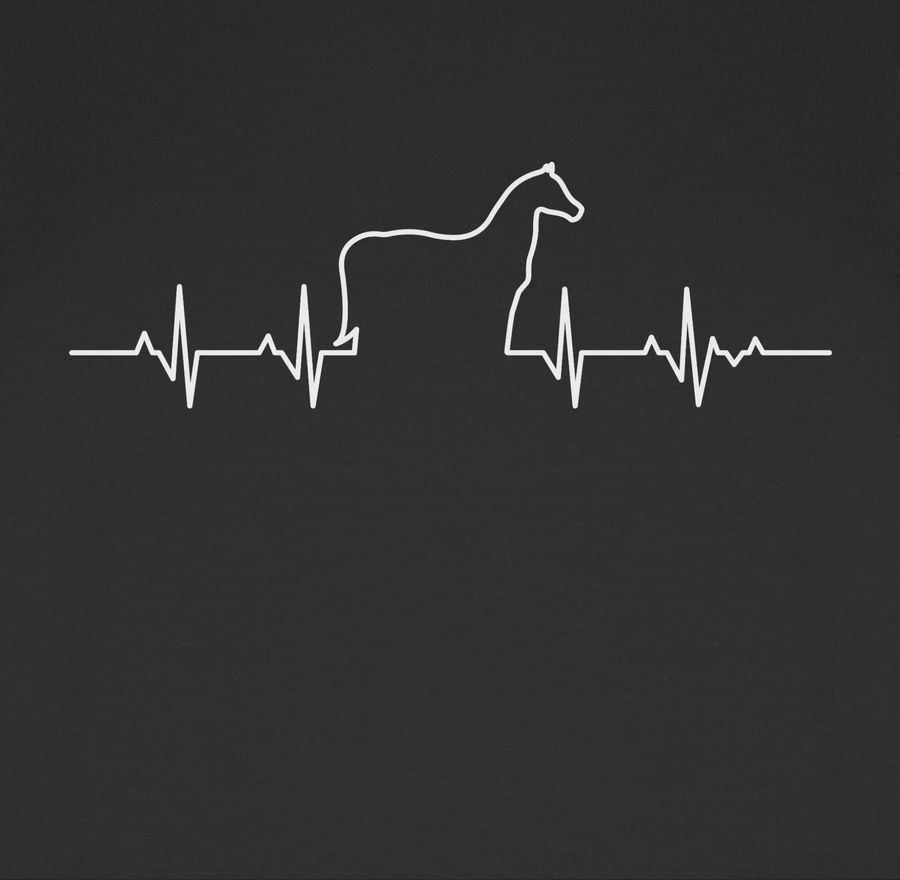 Shirtracer Herzschlag Pferd: Tshirt Gym Bag Shirtracer